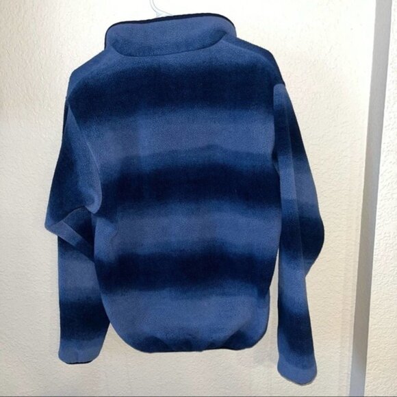 Patagonia Men's Blue Patterned Synchilla Size Small - Picture 4 of 4